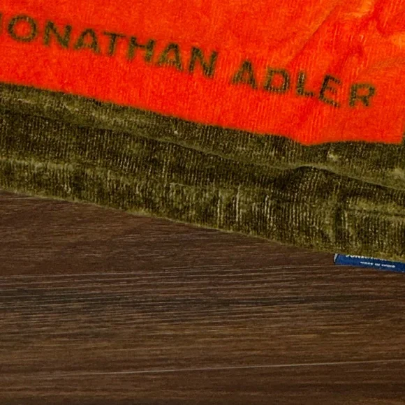 Jonathan Adler Reversable Turtle Print Beach Towel NWT